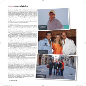 Publicación Santiago Quinzanos, Revista CARAS, Junio 2011