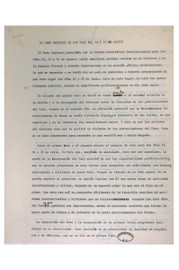 EL PARO NACIONAL DE LOS DIAS 13, 14 y 15 88 AGOSTO El Paro