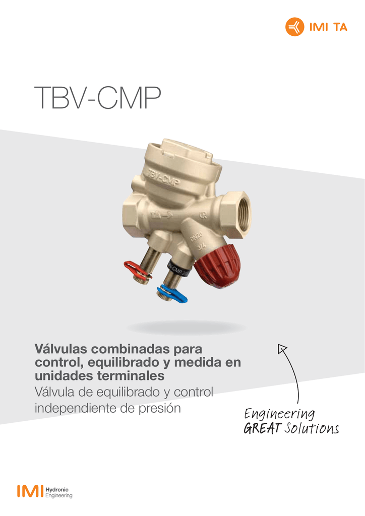TBVCMP IMI Hydronic Engineering