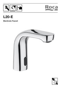 Page 1 NEE E52 L20- E Electronic Faucet Page 2 Page 3 D 1