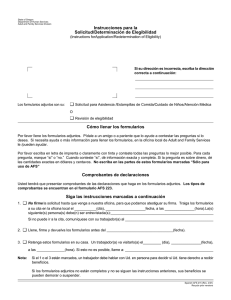 Cómo llenar los formularios Comprobantes de declaraciones Siga
