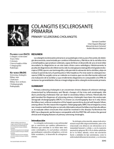 Colangitis esCleRosante pRimaRia