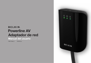 Powerline AV Adaptador de red
