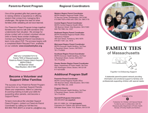 FCSN Family Ties of Massachusetts Brochure