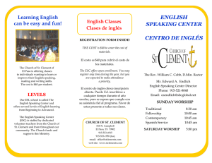 english speaking center centro de inglés