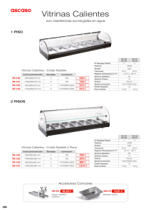Vitrinas Calientes