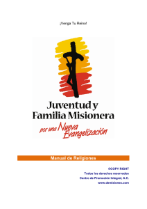 Manual de Religiones - Juventud y Familia Misionera