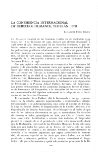 laconferenciainternac ional de derechos humanos, teherán, 1968