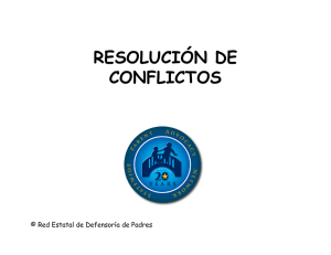 Resolución de Conflictos