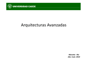 Procesamiento de Datos (presentacion). - Arquitecturas