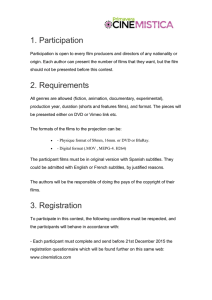 1. Participation 2. Requirements 3. Registration