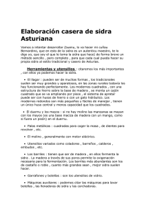 Elaboracin casera de sidra Asturiana