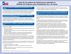 2015 ELL Progress Measure Parent Brochure Spanish
