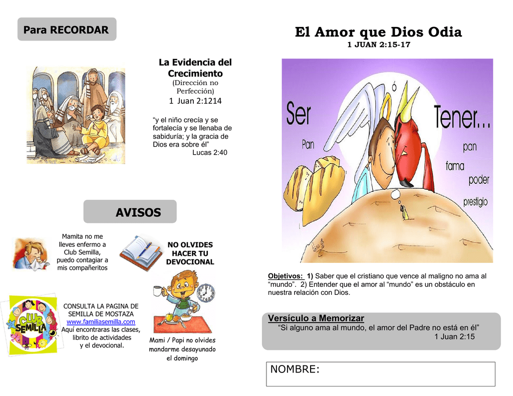 El Amor que Dios Odia - Familia Semilla de Mostaza