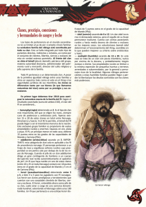 Clanes, prestigio, conexiones y hermandades de sangre y leche