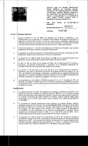 Documento Digitalizado en OFP - Ministerio de Vivienda y Urbanismo