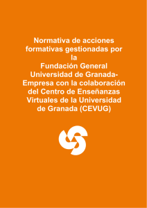 Normativa de acciones formativas - Centro de Enseñanzas Virtuales