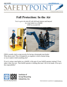 Fall Protection: In the Air
