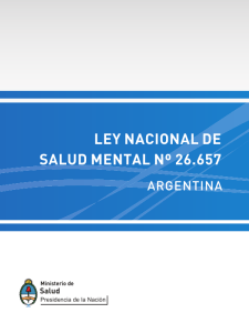 ley nacional de salud mental nº 26.657