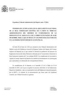 RESB 17.16 TAD - Consejo Superior de Deportes