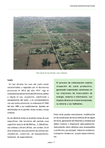 En San Nicolás los usos del suelo están caracterizados y regulados