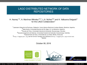 lago distributed network of data repositories