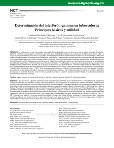 Determinación del interferón-gamma en tuberculosis