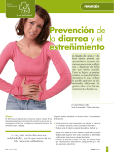 Prevención de la diarrea y el estreñimiento