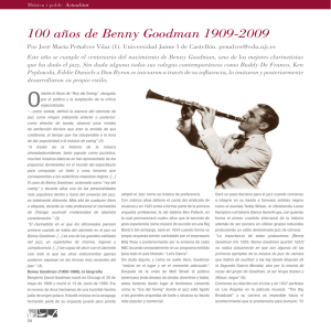 100 años de Benny Goodman 1909-2009