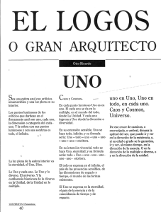 o gran arquitecto - Revistas científicas Pontifica Universidad Javeriana