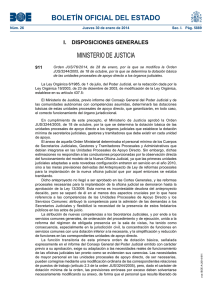 Orden JUS/76/2014 - Ministerio de Justicia