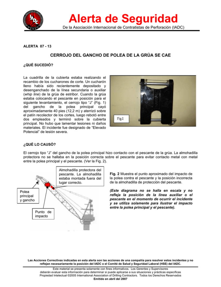 Alerta De Seguridad