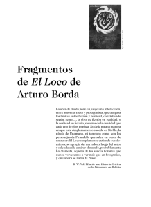Fragmentos de El Loco de Arturo Borda