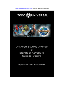 Introducción a Universal Studios Orlando