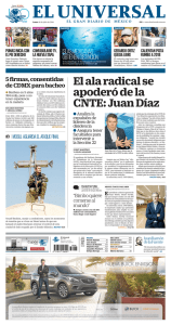 El ala radical se apoderó de la CNTE: Juan Díaz