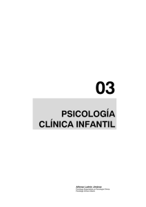 psicología clínica infantil