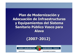 Plan de Modernización y Adecuación de Infraestructuras y