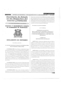 Reglamento de Uniformes - Transparencia