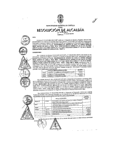 R.A. N° 397-2015-MDC-A