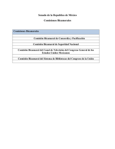Senado de la Republica de México Comisiones Bicamerales