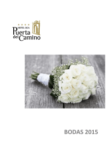 bodas 2015 - Hoteles Oca
