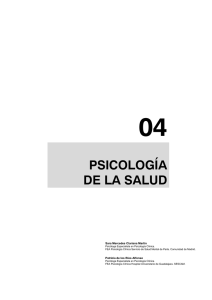 PSICOLOGÍA DE LA SALUD