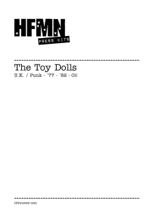 HFMN Press Kit - The Toy Dolls