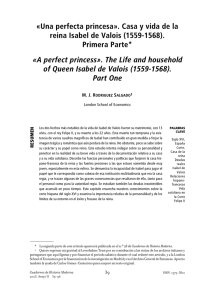 «Una perfecta princesa». Casa y vida de la reina Isabel de Valois