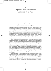 5 La poesia del Rinascimento: Garcilaso de la Vega