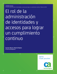 El rol de la administración de identidades y accesos para