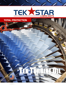 tek turbine oil - TekStar Lubricants