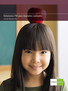 Soluciones FM para implantes cocleares