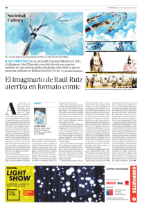 El imaginario de Raúl Ruiz aterriza en formato cómic