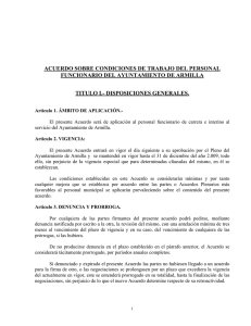 acuerdo de funcionarios - Ayuntamiento de Armilla